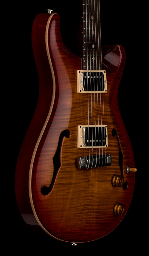 Used PRS Hollowbody II 10-Top (2008) - Dark Cherry Sunburst #35866 with Original Hard Case