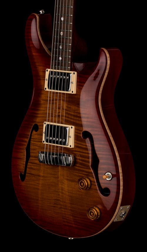 Used PRS Hollowbody II 10-Top (2008) - Dark Cherry Sunburst #35866 with Original Hard Case