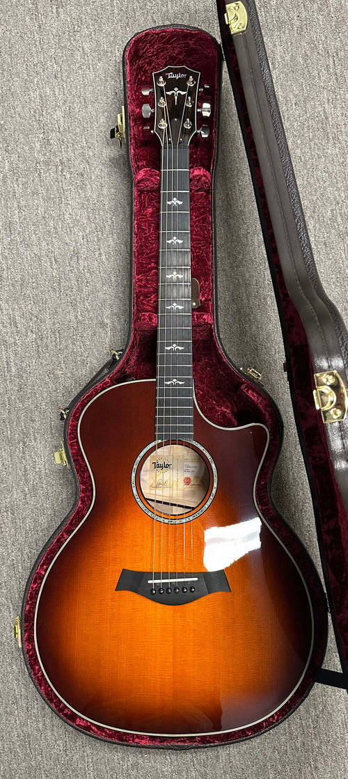 Used Taylor LTD 614ce (2019) - Desert Sunburst #19127 with Original Hard Case