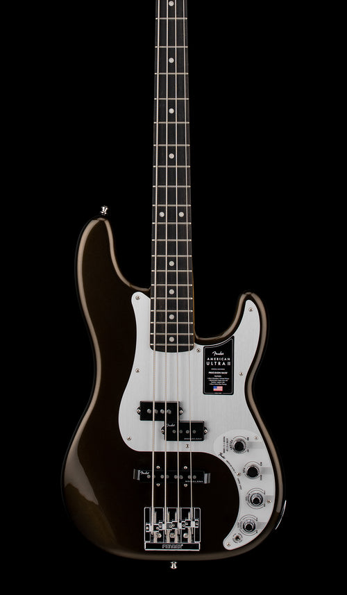 Fender American Ultra II Precision Bass - Texas Tea #05664