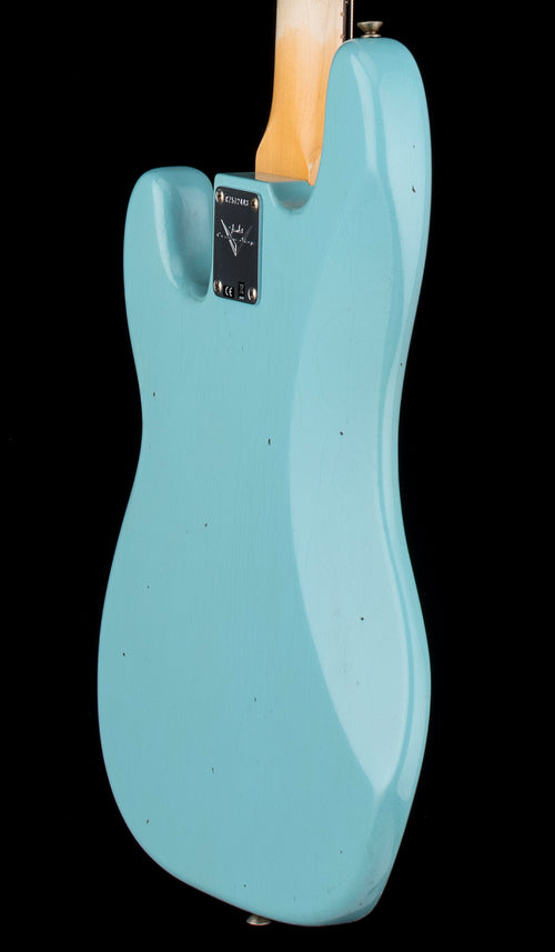 Fender Custom Shop '63 P Bass Journeyman Relic - Aged Daphne Blue #72443