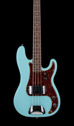 Fender Custom Shop '63 P Bass Journeyman Relic - Aged Daphne Blue #72443