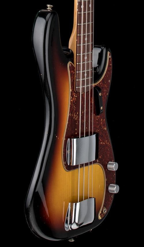 Fender Custom Shop 1966 Precision Bass Journeyman Relic - Bleached 3 Tone Sunburst #76733