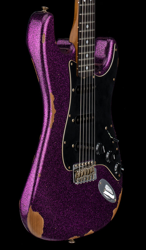 Fender Custom Shop Empire 67 Stratocaster Relic - Magenta Sparkle #73044