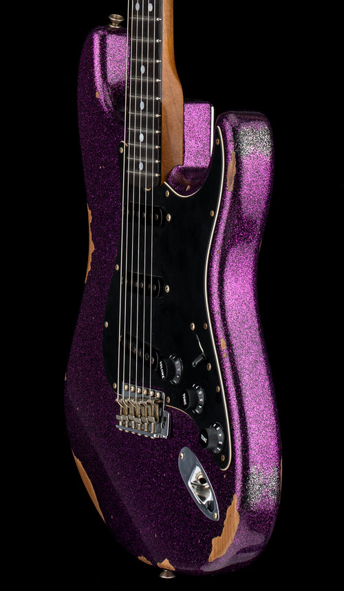 Fender Custom Shop Empire 67 Stratocaster Relic - Magenta Sparkle #73044