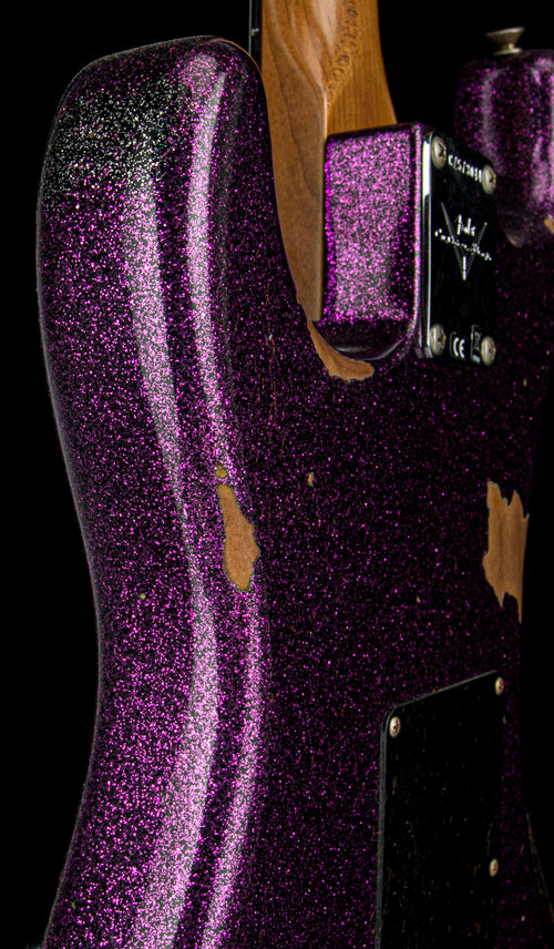 Fender Custom Shop Empire 67 Stratocaster Relic - Magenta Sparkle #73044