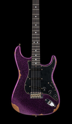 Fender Custom Shop Empire 67 Stratocaster Relic - Magenta Sparkle #73044