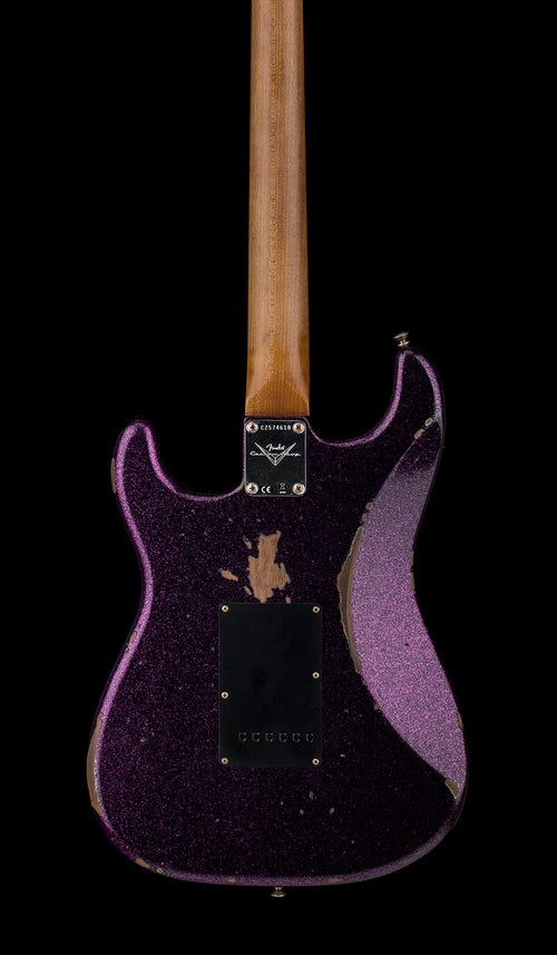 Fender Custom Shop Empire 67 Stratocaster Relic - Magenta Sparkle #74610