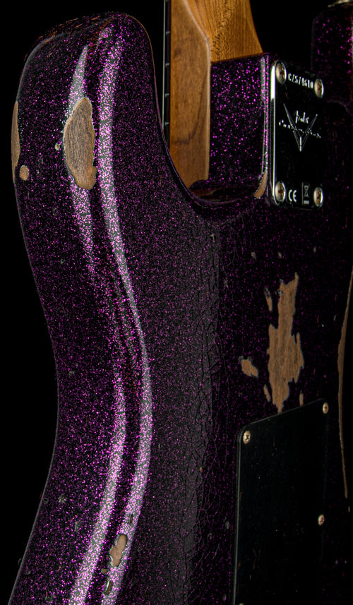 Fender Custom Shop Empire 67 Stratocaster Relic - Magenta Sparkle #74610