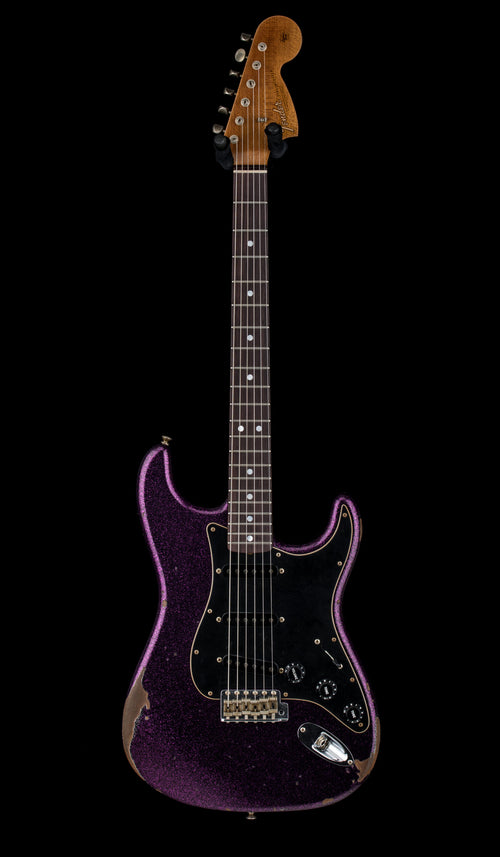 Fender Custom Shop Empire 67 Stratocaster Relic - Magenta Sparkle #74610