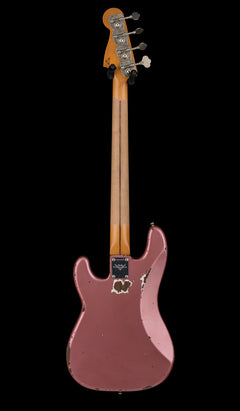 Fender Custom Shop Austin MacNutt Masterbuilt Empire 58 Precision Bass Relic - Aged Burgundy Mist #65874