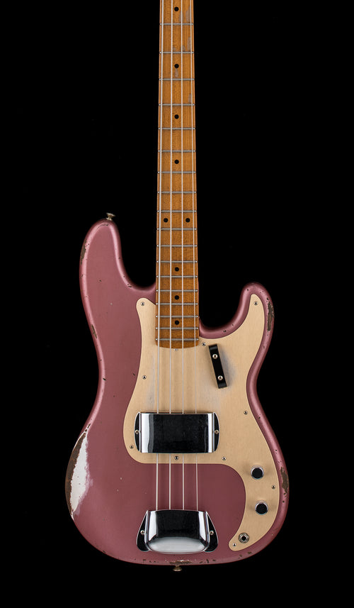 Fender Custom Shop Austin MacNutt Masterbuilt Empire 58 Precision Bass Relic - Aged Burgundy Mist #65874