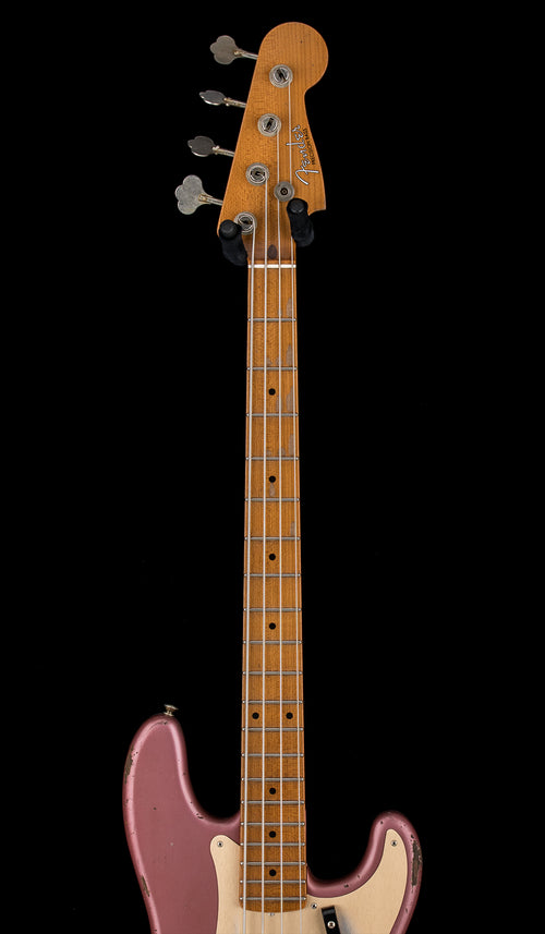 Fender Custom Shop Austin MacNutt Masterbuilt Empire 58 Precision Bass Relic - Aged Burgundy Mist #65874