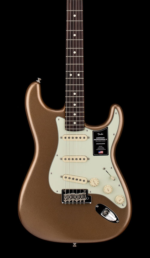 Fender Empire Music Exclusive Limited Edition American Professional II Stratocaster - Firemist Gold Metallic #12809