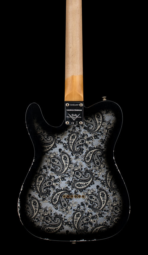 Fender Custom Shop Limited Edition '68 Black Paisley Telecaster Relic #81207