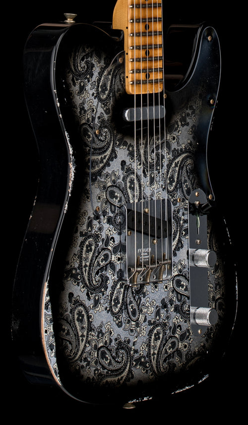 Fender Custom Shop Limited Edition '68 Black Paisley Telecaster Relic #81207