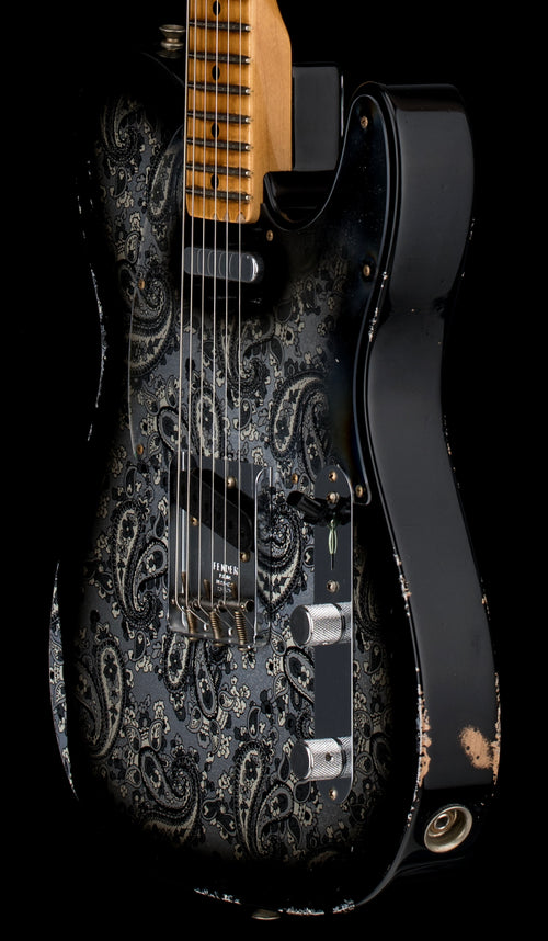 Fender Custom Shop Limited Edition '68 Black Paisley Telecaster Relic #81207