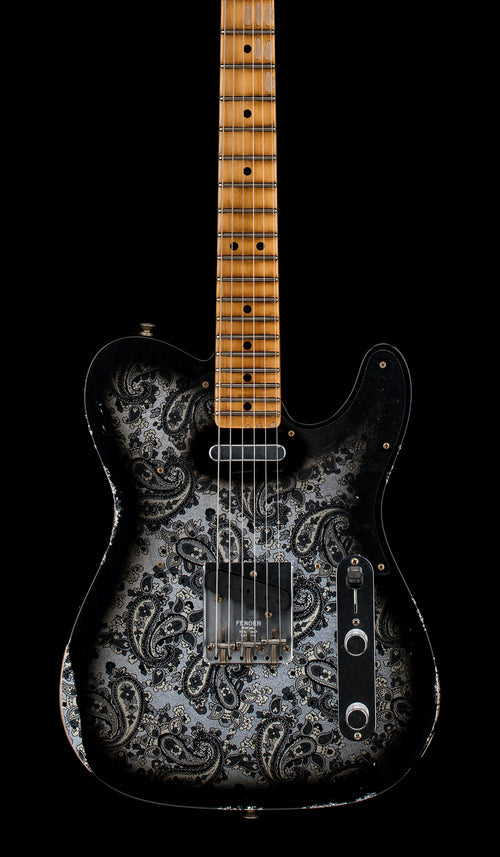 Fender Custom Shop Limited Edition '68 Black Paisley Telecaster Relic #81207