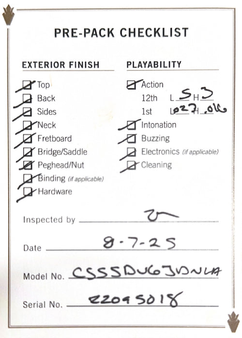 Used Gibson Custom Shop 1963 Dove Murphy Lab Light Aged - Dark Natural #95018 with Original Hard Case