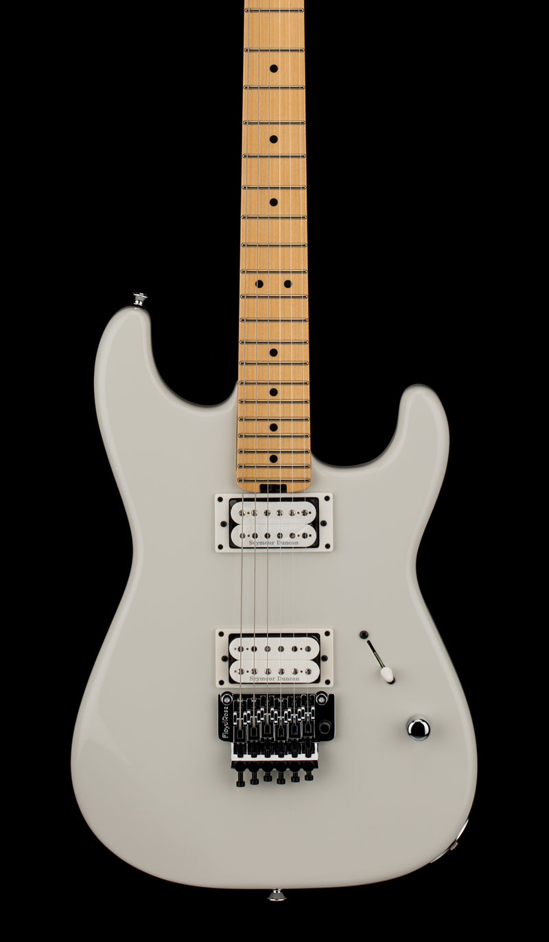 Charvel American Neo-Classic San Dimas Style 1 SD1 HH FR - Ivory Blitz #19403