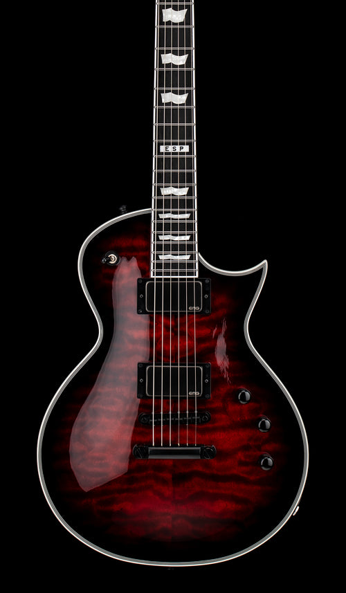 ESP E-II Eclipse - See Thru Black Cherry Sunburst #ES2232243 (Factory Demonstration Model)