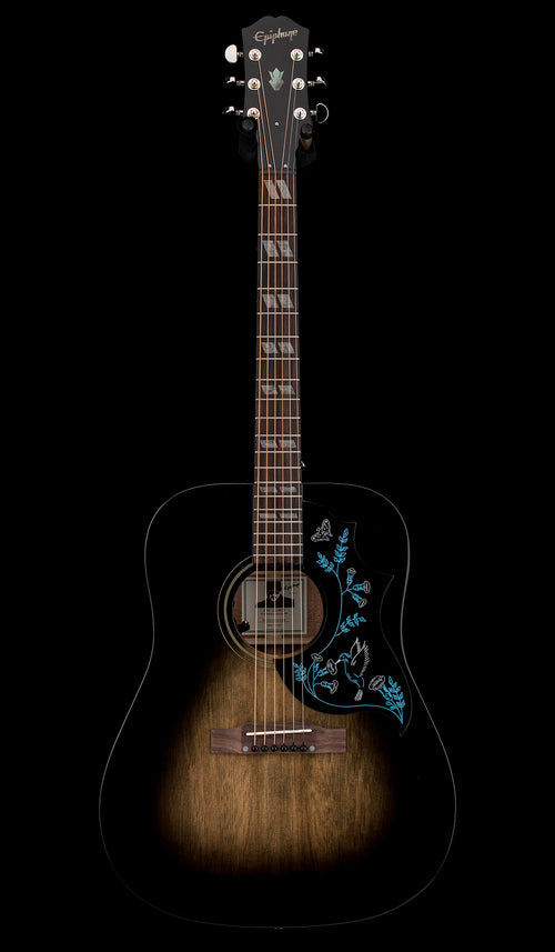 Epiphone Eric Church Hummingbird Dark - Cobra Burst #00189