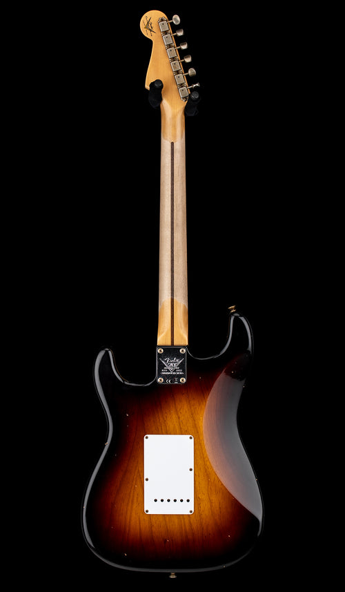 Fender Custom Shop Limited Edition 70th Anniversary 1954 Stratocaster Journeyman Relic - Wide Fade 2 Tone Sunburst #4954