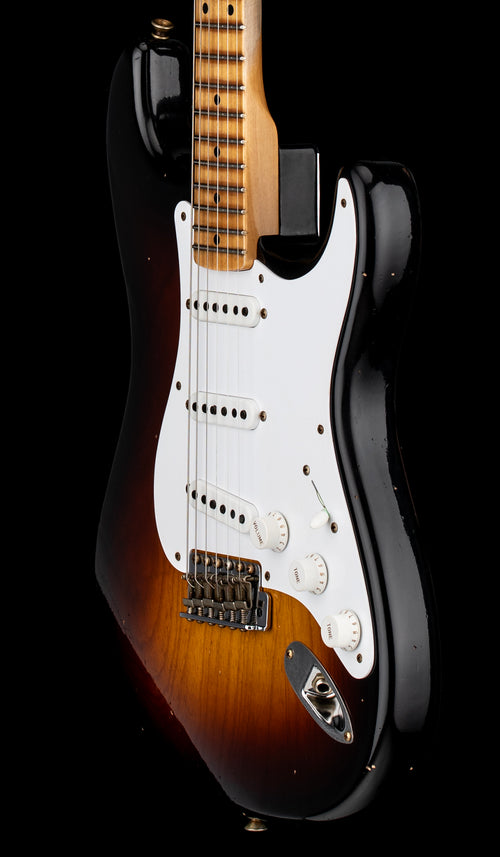 Fender Custom Shop Limited Edition 70th Anniversary 1954 Stratocaster Journeyman Relic - Wide Fade 2 Tone Sunburst #4954