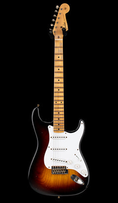 Fender Custom Shop Limited Edition 70th Anniversary 1954 Stratocaster Journeyman Relic - Wide Fade 2 Tone Sunburst #4954