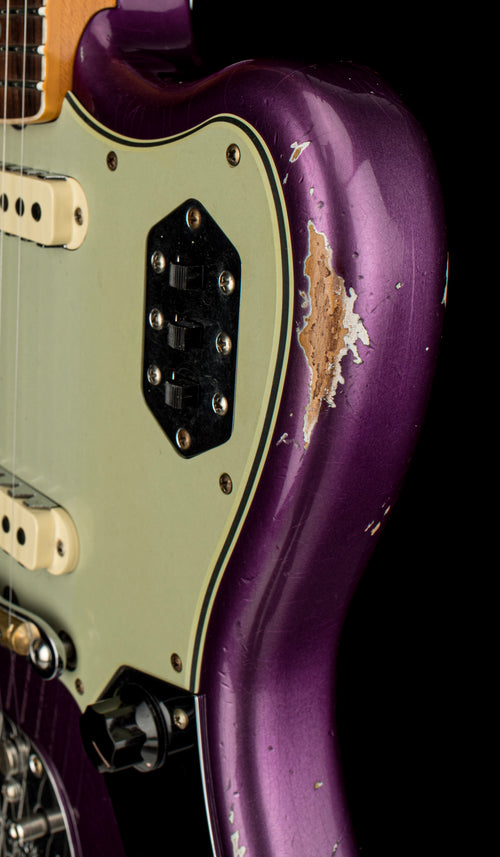 Fender Custom Shop 1965 Jaguar Heavy Relic - Faded Purple Metallic #48759