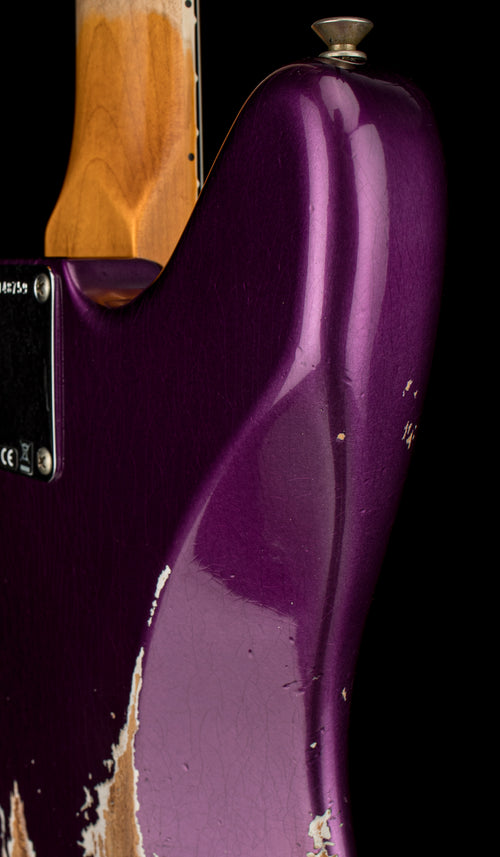 Fender Custom Shop 1965 Jaguar Heavy Relic - Faded Purple Metallic #48759