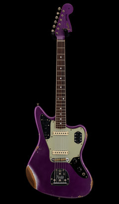 Fender Custom Shop 1965 Jaguar Heavy Relic - Faded Purple Metallic #48759