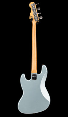 Fender Custom Shop 1966 Jazz Bass Journeyman Relic - Super Faded Firemist Silver #87488