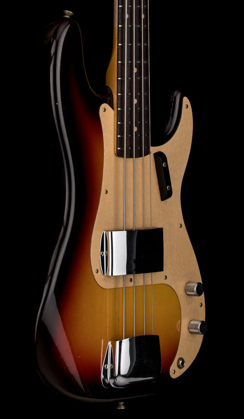 Fender Custom Shop Limited Edition 1959 Precision Bass Journeyman Relic - Chocolate 3-Tone Sunburst #89537