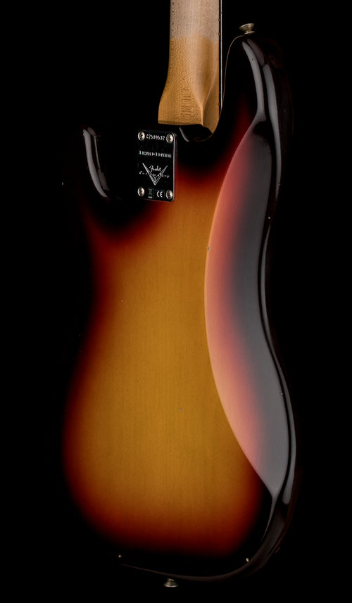 Fender Custom Shop Limited Edition 1959 Precision Bass Journeyman Relic - Chocolate 3-Tone Sunburst #89537