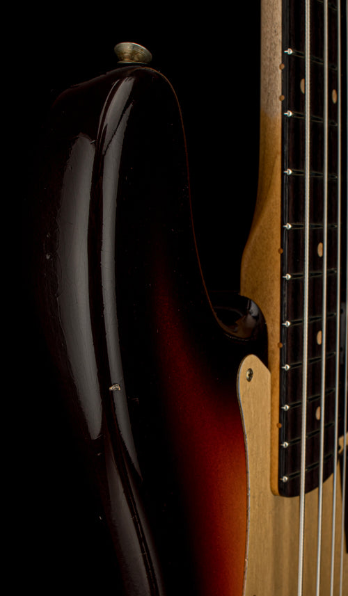 Fender Custom Shop Limited Edition 1959 Precision Bass Journeyman Relic - Chocolate 3-Tone Sunburst #89537