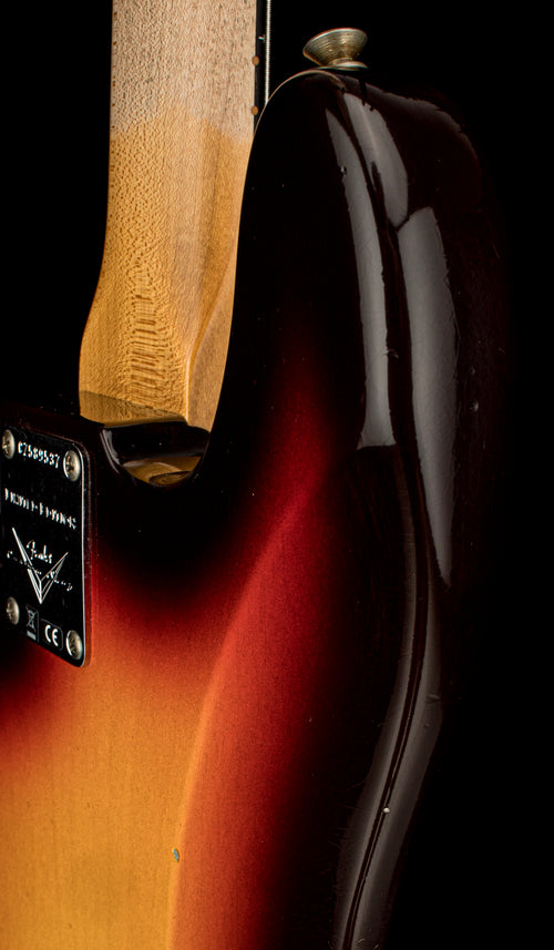 Fender Custom Shop Limited Edition 1959 Precision Bass Journeyman Relic - Chocolate 3-Tone Sunburst #89537
