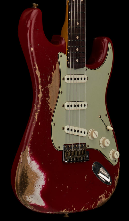 Fender Custom Shop LR25 '62/'63 Stratocaster Super Heavy Relic - Dakota Red #86708