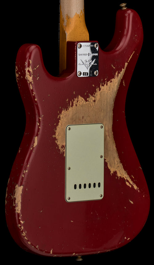 Fender Custom Shop LR25 '62/'63 Stratocaster Super Heavy Relic - Dakota Red #86708