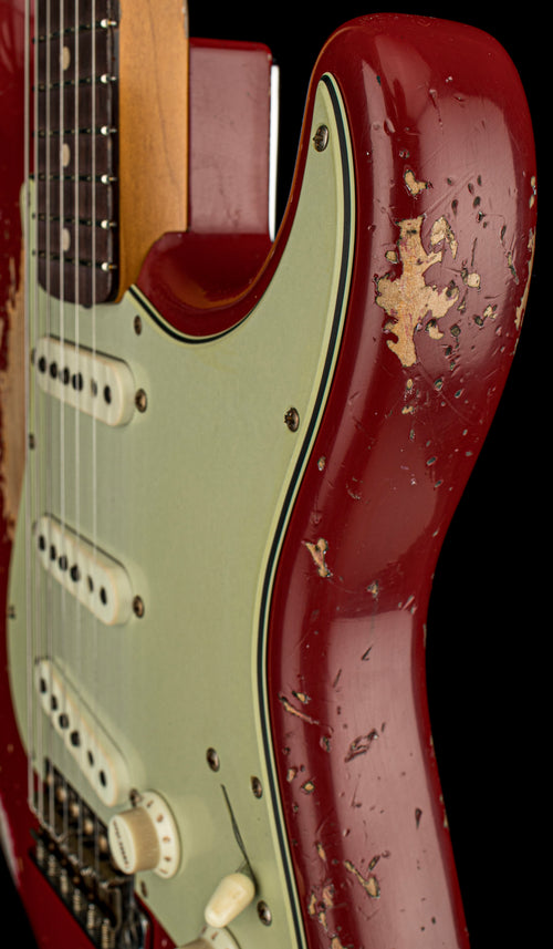 Fender Custom Shop LR25 '62/'63 Stratocaster Super Heavy Relic - Dakota Red #86708