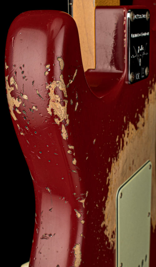 Fender Custom Shop LR25 '62/'63 Stratocaster Super Heavy Relic - Dakota Red #86708