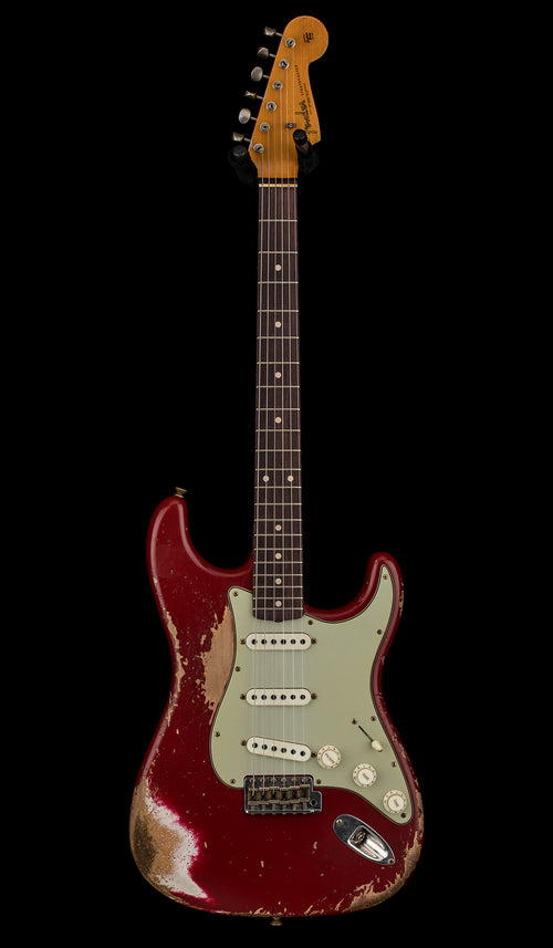 Fender Custom Shop LR25 '62/'63 Stratocaster Super Heavy Relic - Dakota Red #86708