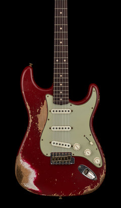 Fender Custom Shop LR25 '62/'63 Stratocaster Super Heavy Relic - Dakota Red #86708