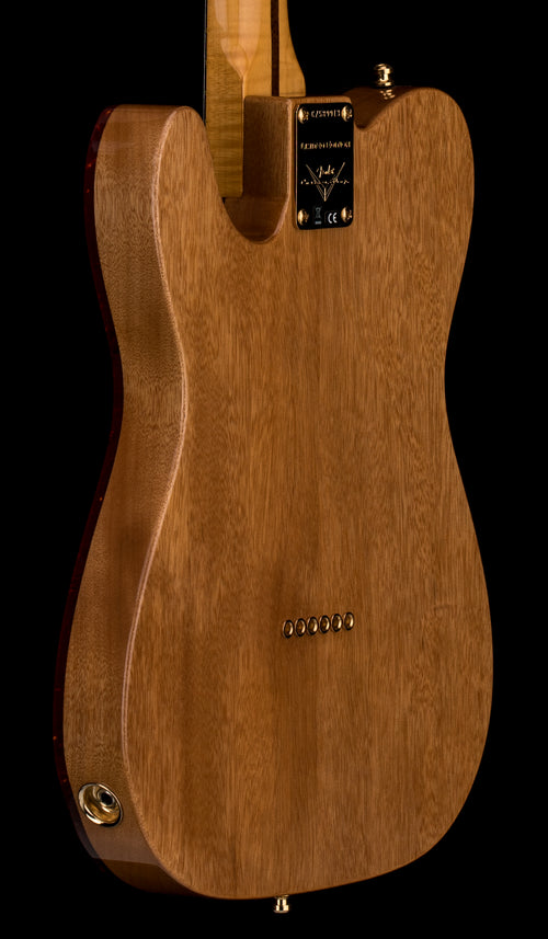 Fender Custom Shop Custom Deluxe Flame Maple Telecaster NOS - Purple Transparent #89913