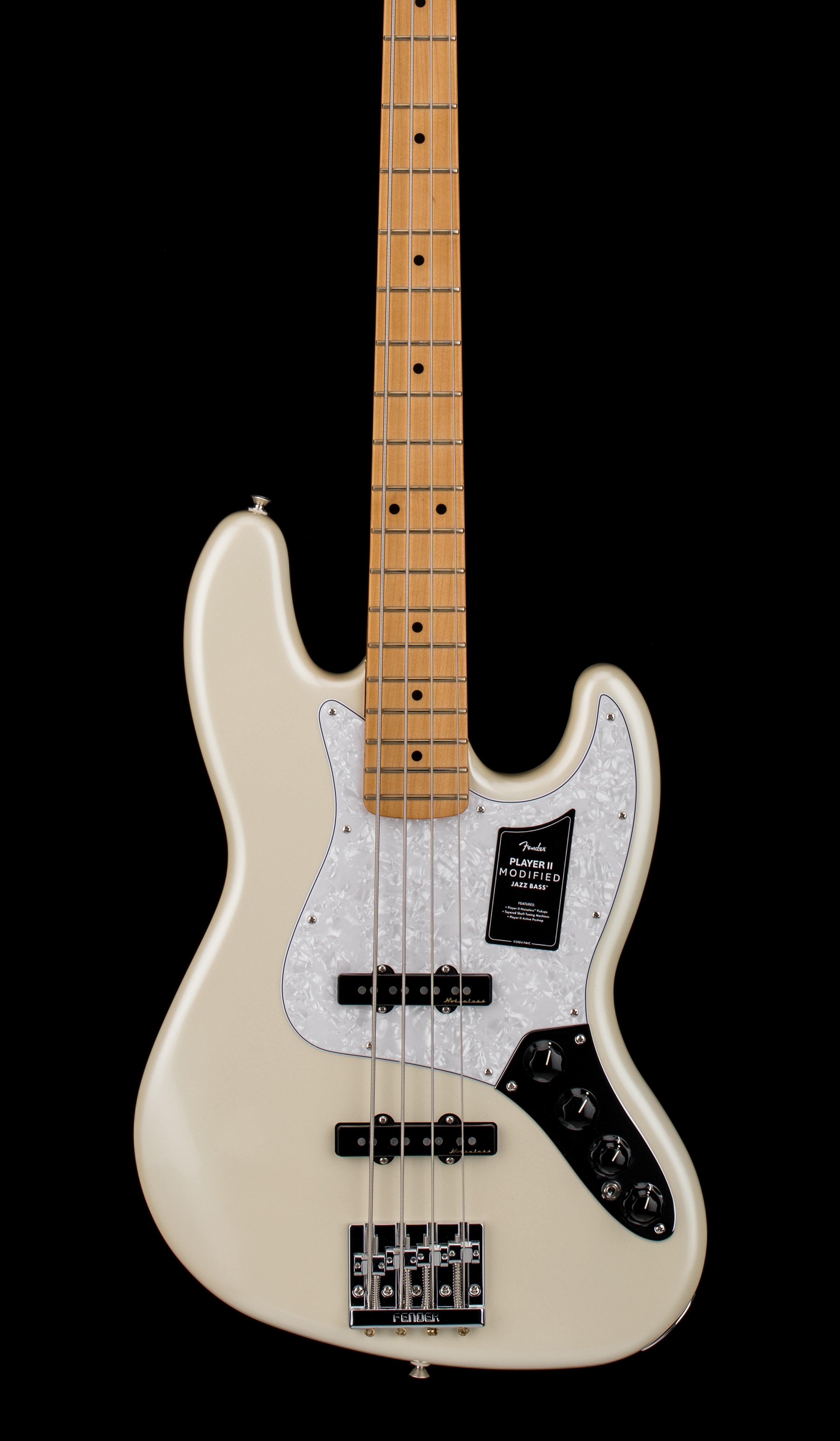 Fender Player II Modified Active Jazz Bass - Olympic Pearl #17706