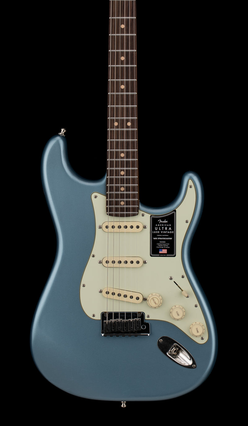 Fender American Ultra Luxe Vintage '60s Stratocaster - Ice Blue Metallic #09655
