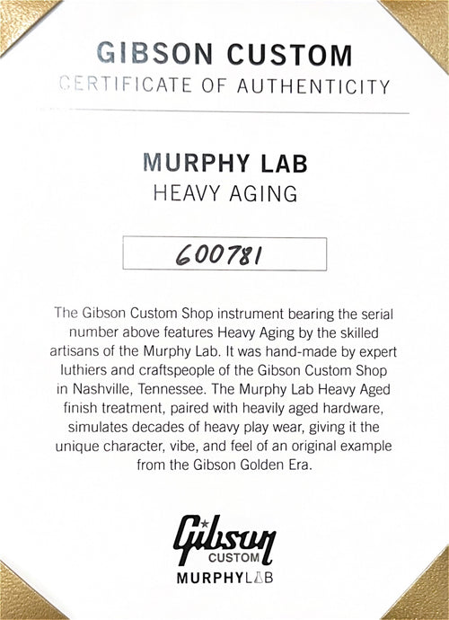 Gibson Custom Shop M2M 1961 SG Standard Striped Murphy Lab Heavy Aged - Maui Blue #00781