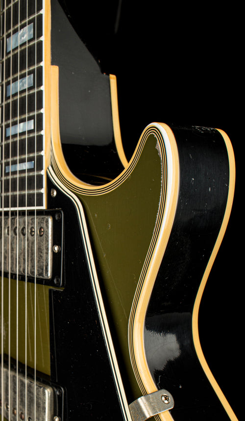 Gibson Custom Shop Limited Edition 1968 Les Paul Custom Reissue Murphy Lab Heavy Aged - Olive Drab Top #06158