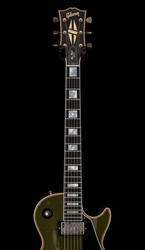 Gibson Custom Shop Limited Edition 1968 Les Paul Custom Reissue Murphy Lab Heavy Aged - Olive Drab Top #06158