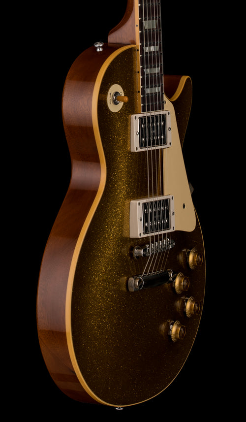 Gibson Custom Shop Limited Edition 1957 Les Paul Reissue with TV Jones Power’Tron VOS - Gold Sparkle Top #76462